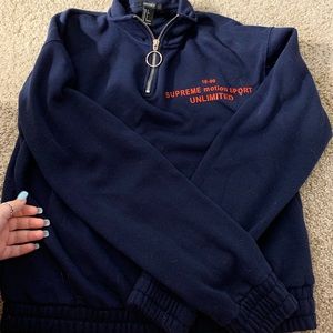 Forever 21 Quarter Zip Up